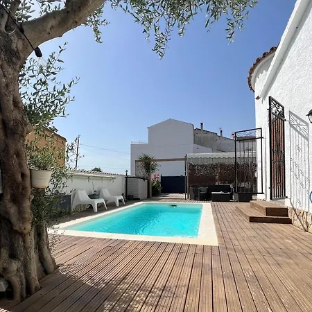 Raske- Piscina Privada, Jardin, Barbacoa, Bar, Caseta Infantil, Intimidad, A/a. Wi-fi. - Es-89-102